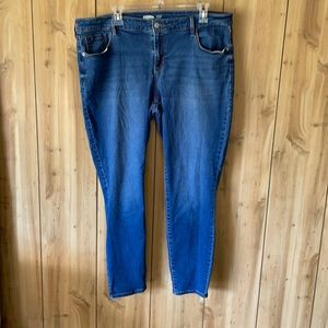 Old Navy rockstar super low rise skinny jeans